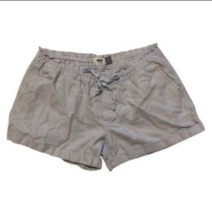 Old Navy Light Blue Linen Shorts
